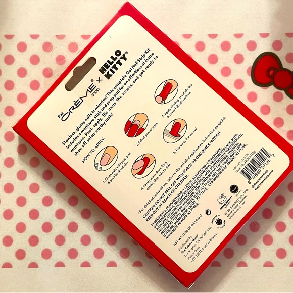 The Crème Shop x Hello Kitty Gel Nail Strip Kit - Picture 2 of 2